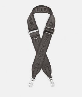 Liebeskind Herren Schultergurt Mit Logo - Anthrazit