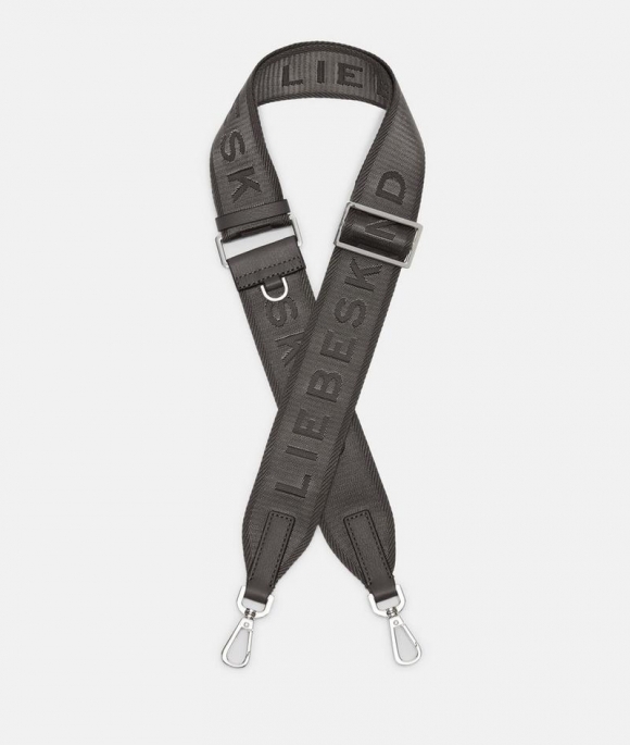 Liebeskind Herren Schultergurt Mit Logo - Anthrazit