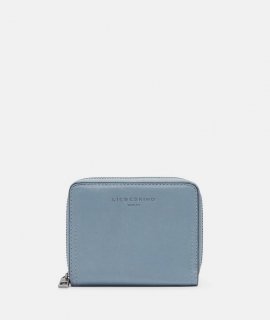 Liebeskind Herren Conny Geldbörse M - Blassblau