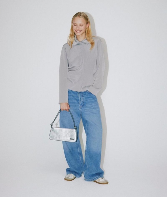 Liebeskind Herren Franzis Crossbody S - Silber