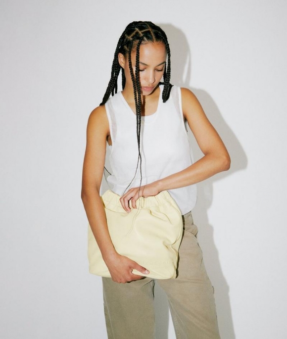 Liebeskind Herren Cloud Hobo M - Hellgelb