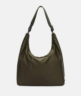 Liebeskind Herren Nylon Hobo L - Olivgrün