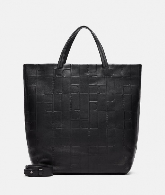 Liebeskind Herren Monogram Hera Tote L - Schwarz