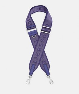 Liebeskind Herren Schultergurt Mit Logo - Lila