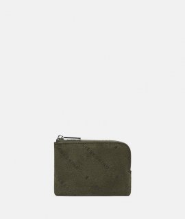 Liebeskind Herren Monogram Lena Geldbörse Xs - Olivgrün