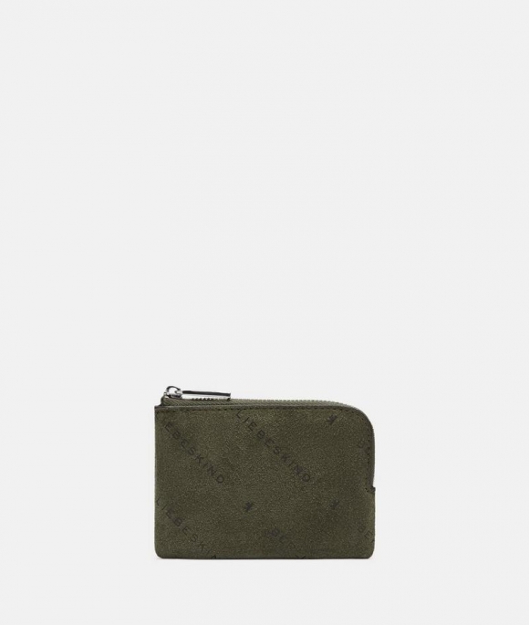 Liebeskind Herren Monogram Lena Geldbörse Xs - Olivgrün Liebeskind Herren Monogram Lena Geldbörse Xs - Olivgrün