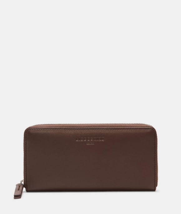 Liebeskind Herren Cassie Geldbörse L - Dunkelbraun