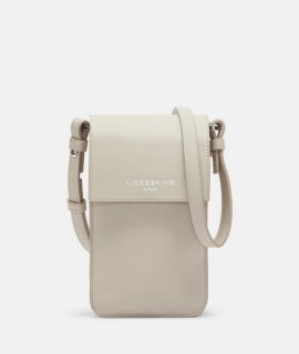 Liebeskind Herren Lea Mobile Pouch - Creme Liebeskind Herren Lea Mobile Pouch - Creme