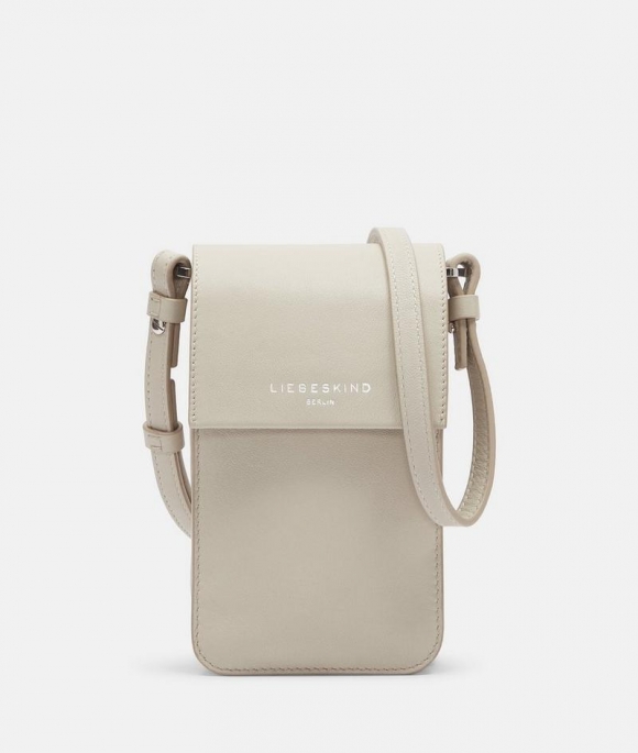Liebeskind Herren Lea Mobile Pouch - Creme