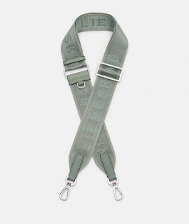 Liebeskind Herren Schultergurt Mit Logo - Dunkles Salbeigrün