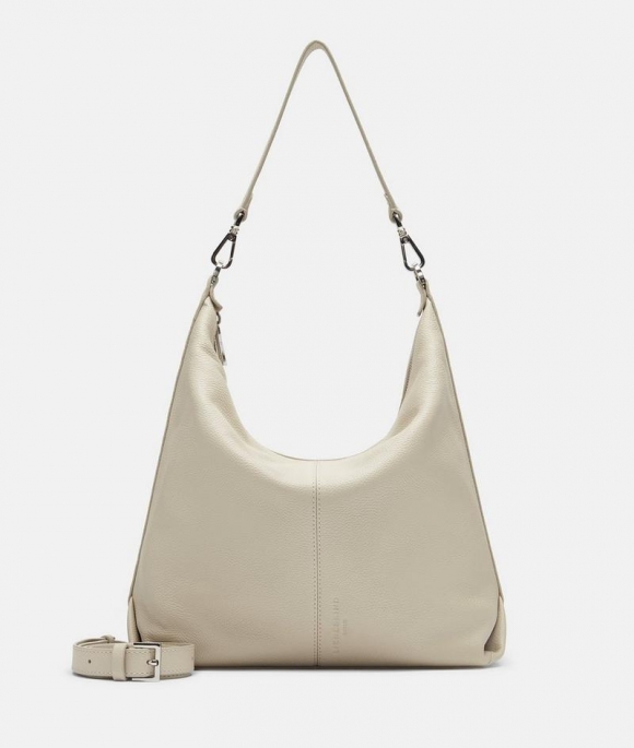 Liebeskind Herren Paris Hobo M - Creme