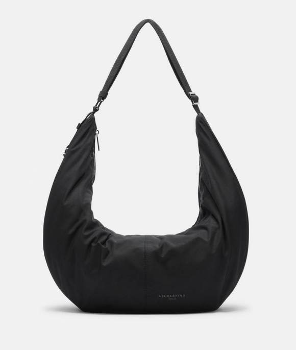 Liebeskind Herren Nylon Moon Hobo L - Schwarz