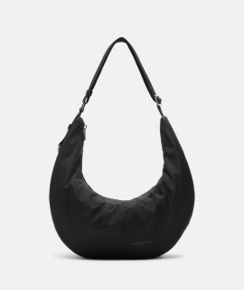 Liebeskind Herren Nylon Moon Hobo M - Schwarz
