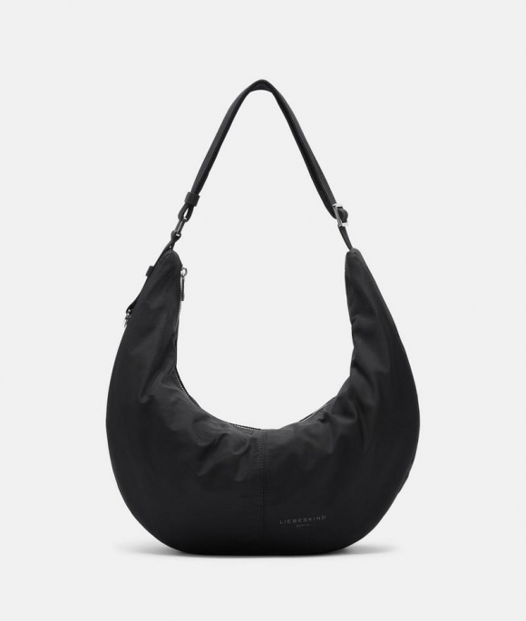 Liebeskind Herren Nylon Moon Hobo M - Schwarz