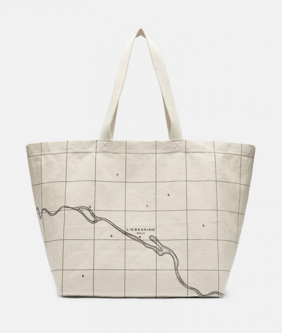 Liebeskind Herren Canvas Shopper L - Creme Liebeskind Herren Canvas Shopper L - Creme