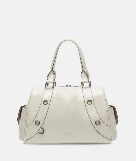 Liebeskind Herren Archive Nika Satchel L - Creme