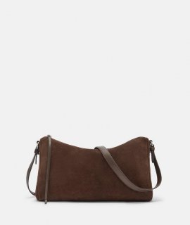 Liebeskind Herren Amalya Crossbody M - Dunkelbraun