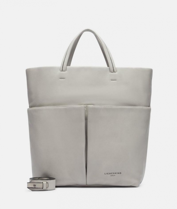 Liebeskind Herren Hera Tote L - Taubengrau