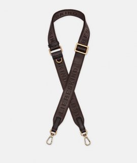 Liebeskind Herren Schultergurt Mit Logo - Mokka