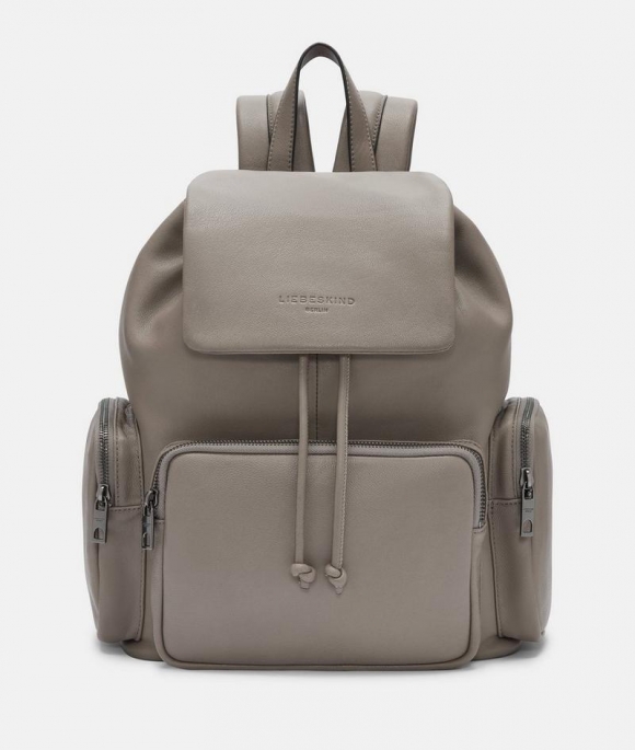 Liebeskind Herren Maia Backpack M - Steingrau