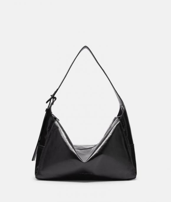 Liebeskind Herren Lou Hobo M - Schwarz