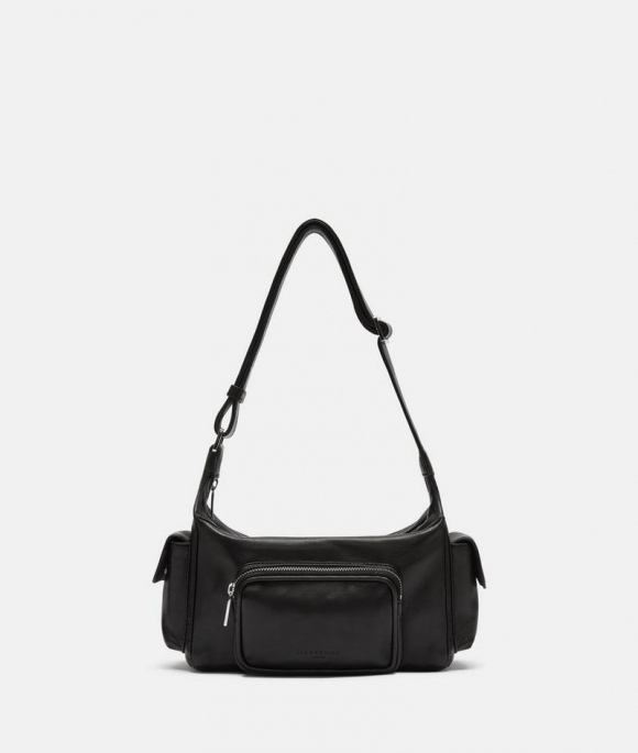 Liebeskind Herren Lila Crossbody S - Schwarz