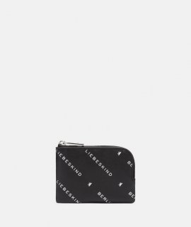 Liebeskind Herren Monogram Lena Geldbörse Xs - Schwarz