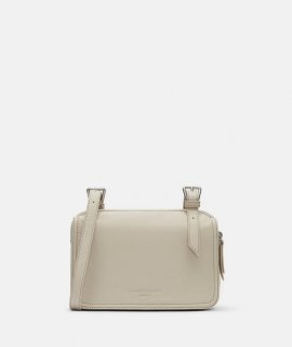 Liebeskind Herren Mareike Crossbody M - Creme