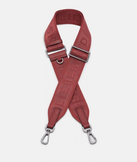 Liebeskind Herren Schultergurt Mit Logo - Chilirot