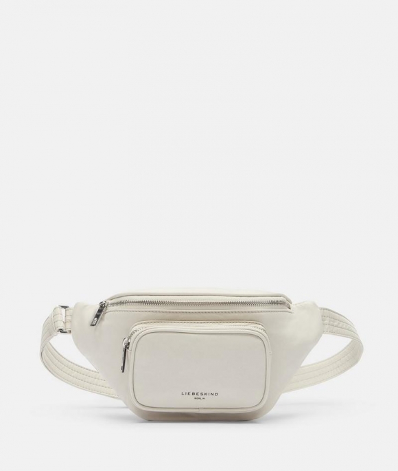 Liebeskind Herren Nylon Lila Belt-bag M - Creme