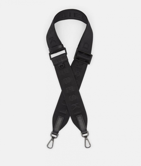 Liebeskind Herren Schultergurt Mit Logo - Schwarz