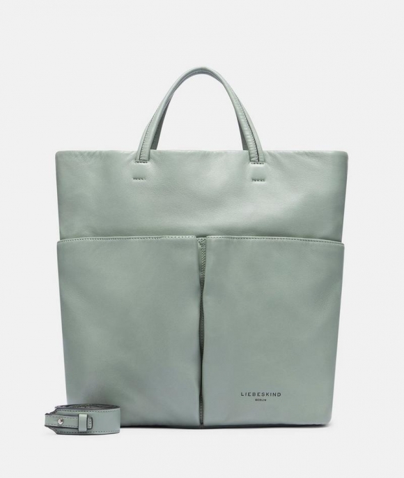 Liebeskind Herren Hera Tote L - Dunkles Salbeigrün
