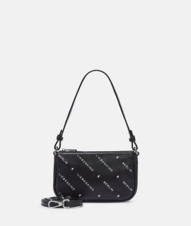 Liebeskind Herren Monogram Crossbody Xs - Schwarz