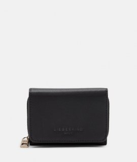 Liebeskind Herren Pablita Geldbörse M - Schwarz Liebeskind Herren Pablita Geldbörse M - Schwarz