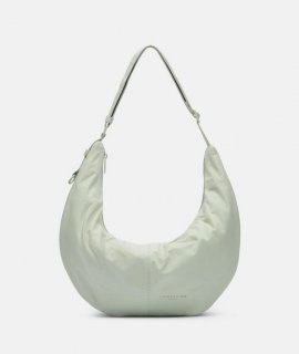 Liebeskind Herren Nylon Moon Hobo M - Salbeigrün
