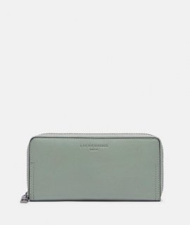 Liebeskind Herren Gigi Geldbörse L - Dunkles Salbeigrün