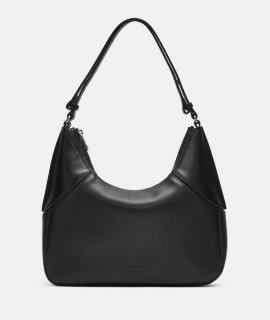 Liebeskind Herren Lilly Hobo S - Schwarz