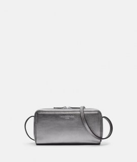 Liebeskind Herren Metallic Crossbody Xs - Silber Liebeskind Herren Metallic Crossbody Xs - Silber