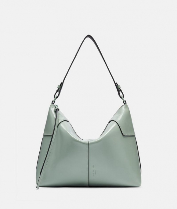 Liebeskind Herren Mila Hobo M - Dunkles Salbeigrün