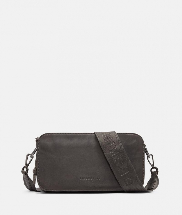 Liebeskind Herren Clarice Crossbody M - Anthrazit