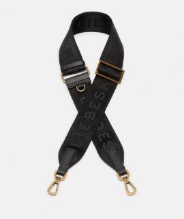 Liebeskind Herren Schultergurt Mit Logo - Messing