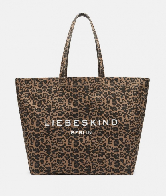 Liebeskind Herren Canvas Shopper Xl - Sandfarben
