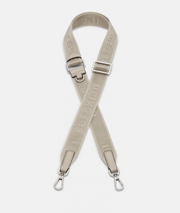 Liebeskind Herren Schultergurt Mit Logo - Creme