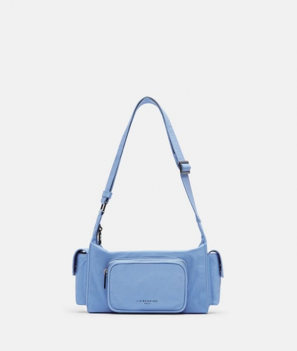 Liebeskind Herren Nylon Lila Crossbody S - Blau