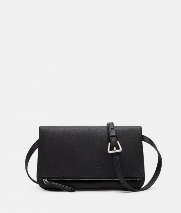 Liebeskind Herren Aloe Crossbody S - Schwarz