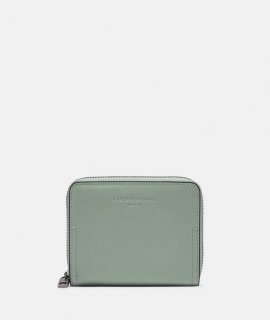 Liebeskind Herren Conny Geldbörse M - Dunkles Salbeigrün