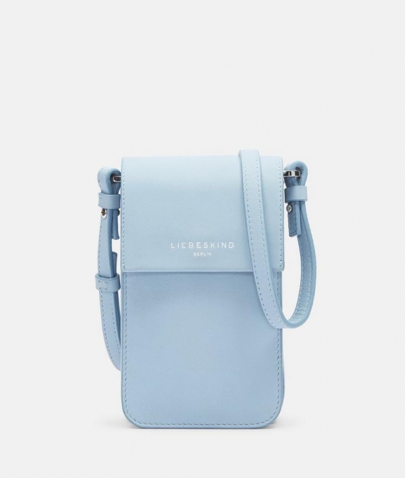 Liebeskind Herren Lea Mobile Pouch - Hellblau