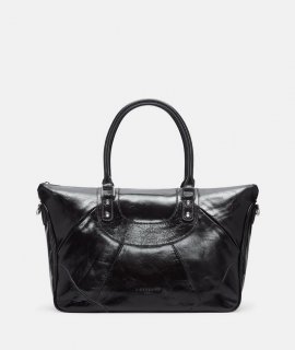 Liebeskind Herren Archive Esther Satchel L - Schwarz