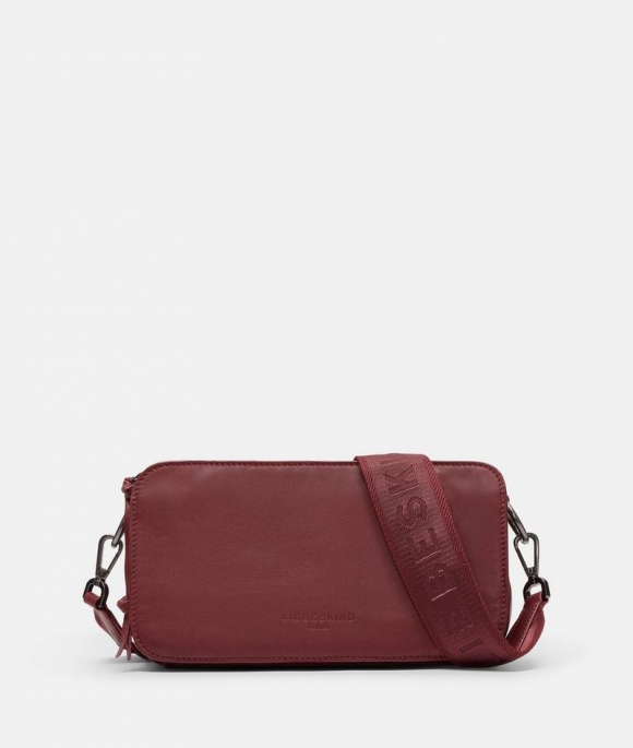 Liebeskind Herren Clarice Crossbody M - Bordeaux
