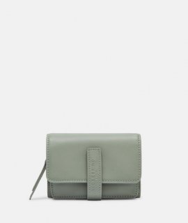 Liebeskind Herren Kate Geldbörse M - Helles Olivgrün